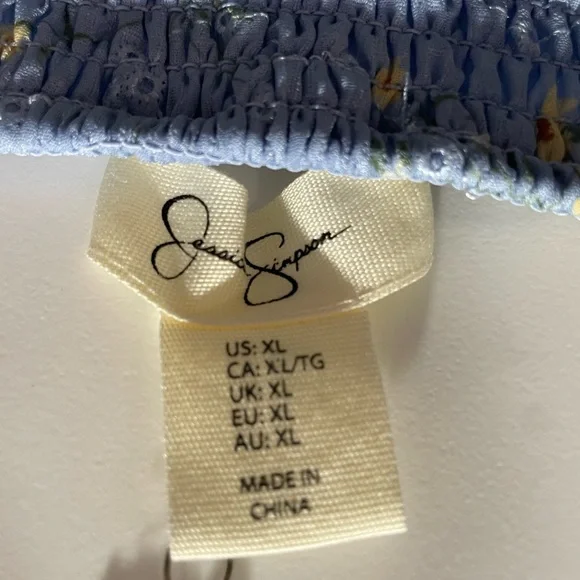 Jessica Simpson Floral Milkmaid Midi Dress - Picture 6 of 11